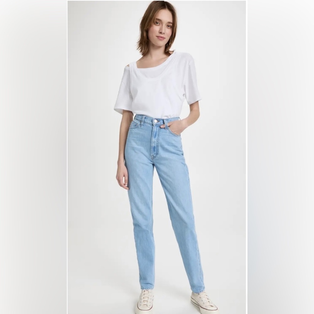 Mother Snacks High Waisted Twizzy Skimp Jeans Size 30 NWT